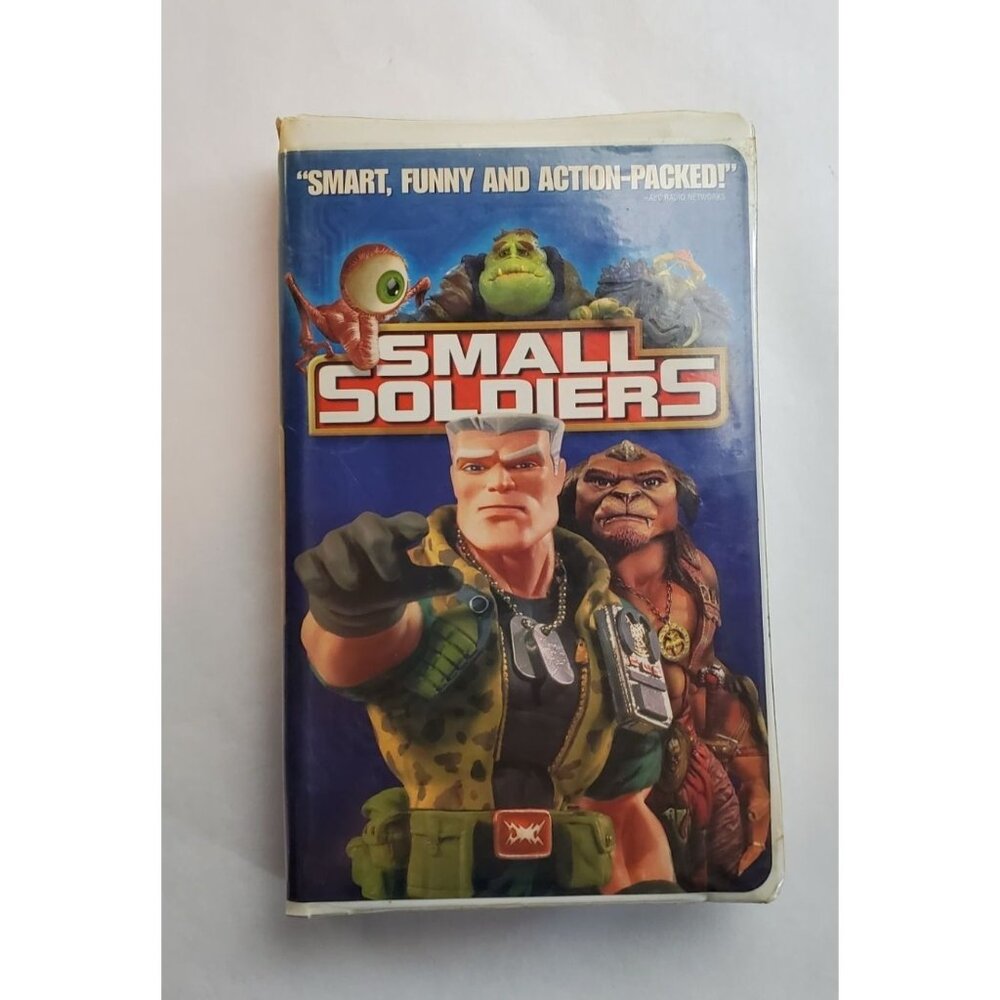 Small Soldiers VHS Tape 1998 - Dreamworks Clamshell